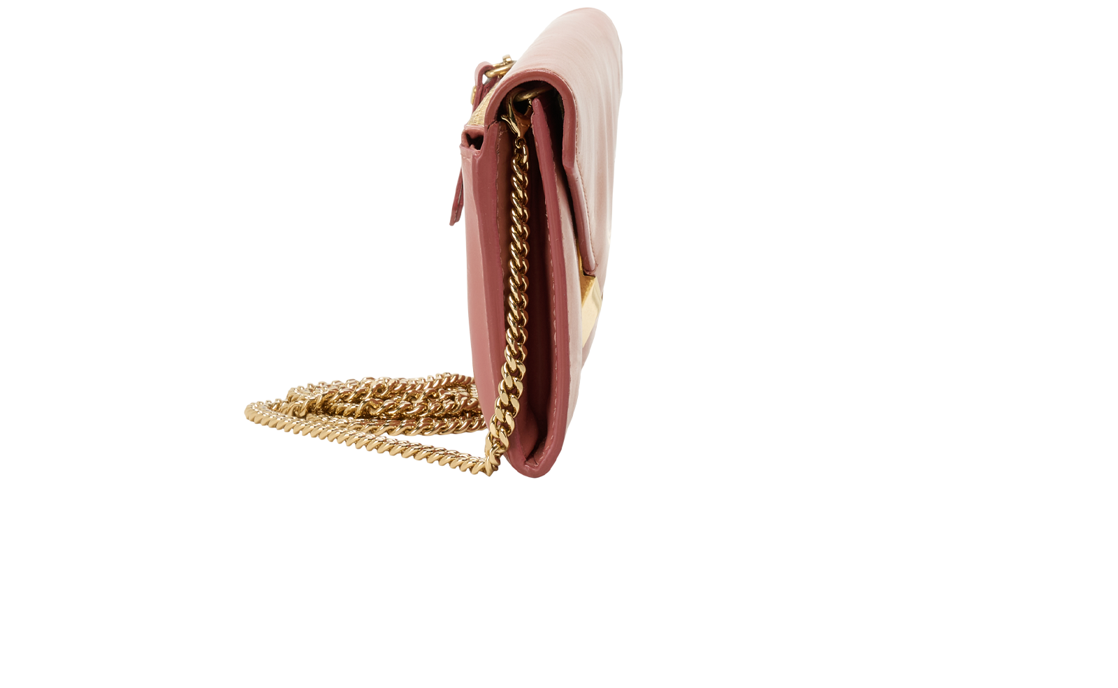 Lucile WOC, &pound;90, Handbags, Pink, Leather, Side view